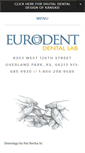 Mobile Screenshot of eurodentdentallab.com