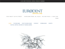 Tablet Screenshot of eurodentdentallab.com